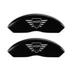 Black Caliper Covers Set of 4 for Mazda CX-9 (2016–2020)