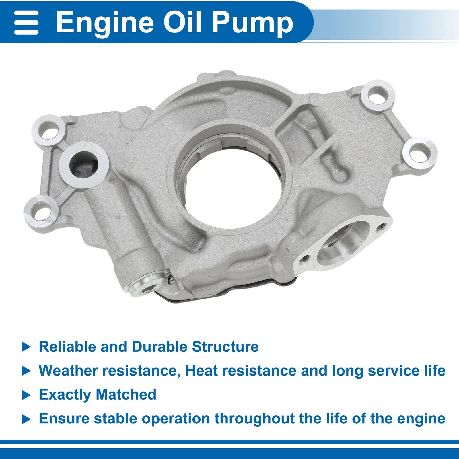 Engine Oil Pump for Avanti II (2001–2004) No.12586665/M295/10296/55PSI