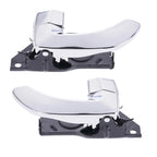 Door Handle Inner 4x Chrome for Hyundai Santa Fe (2000–2005)