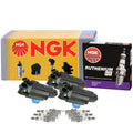 Set of 3 NGK COP Ignition Coils & 6 HX Spark Plugs for GS300 IS300 (1998–2005)