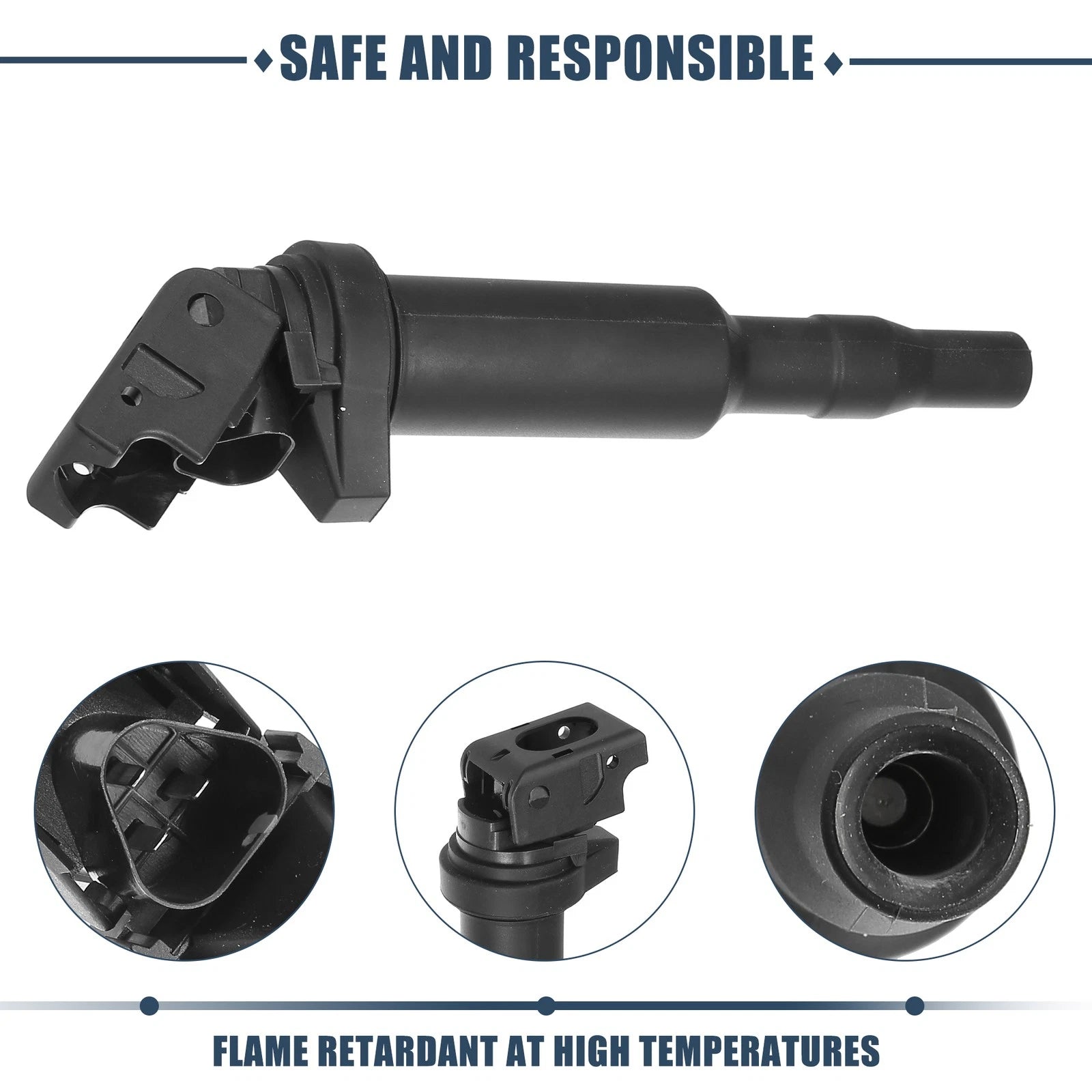Set of 6 Ignition Coils for BMW (703820029991)