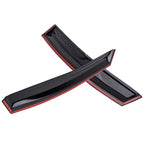 Set of 4 Smoke Acrylic Window Visors for Nissan Sentra (2013–2019)