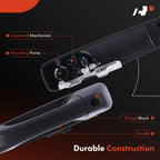Front Right Black Exterior Door Handle for Jeep Grand Cherokee (2005–2010)