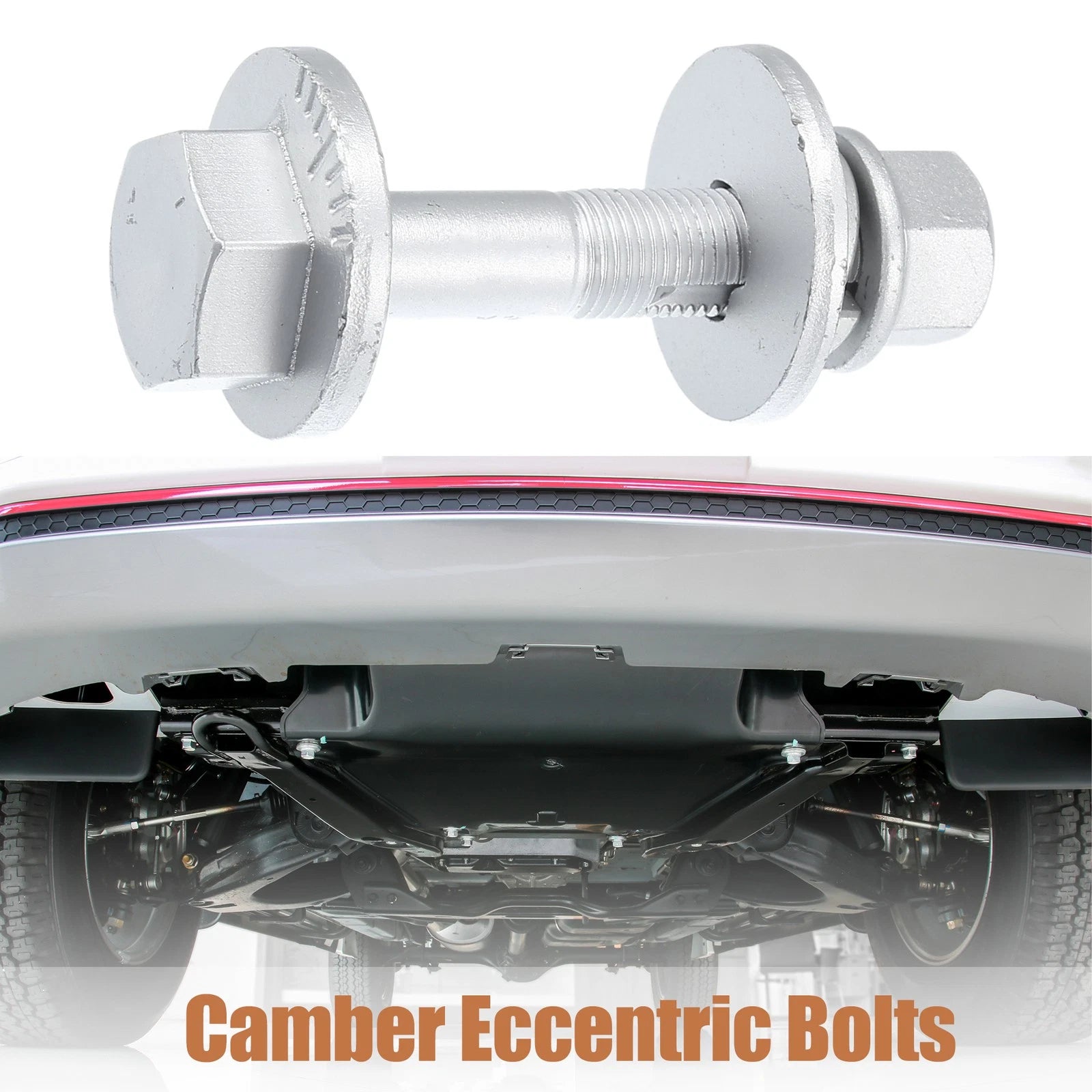 2X Eccentric Alignment Camber Bolt for Hyundai Kia (2011–2016) No. 546403R000