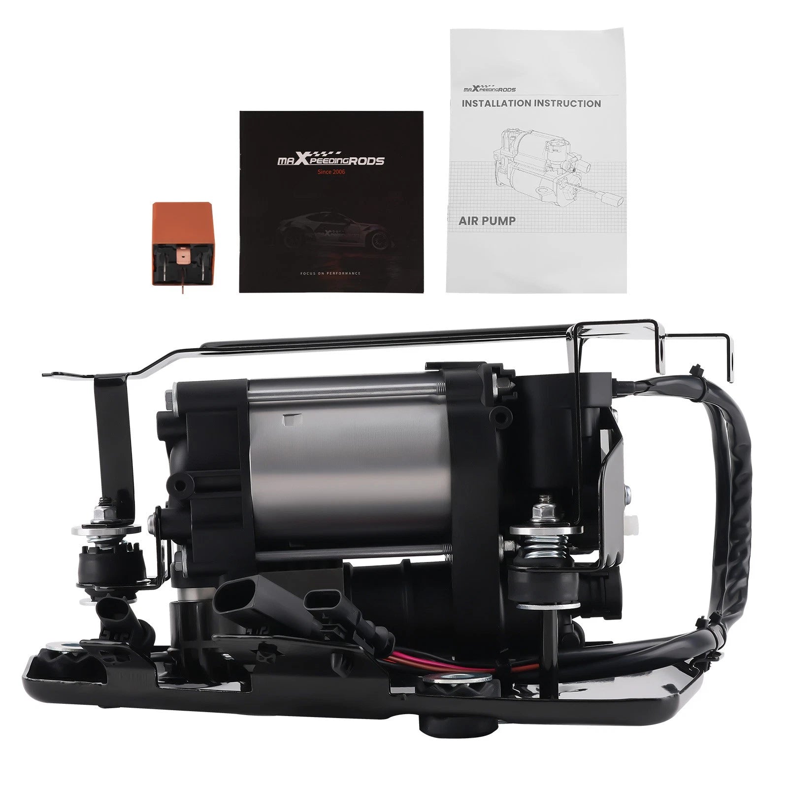Air Suspension Ride Pump + Bracket for Volvo XC90 (2016–2019)