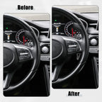 Steering Wheel Paddle Shifter Extensions for Hyundai 2018-2021 Aluminum Black
