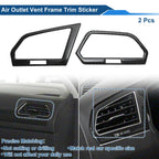 Set of 2 Air Condition Outlet Vent Trim Cover Frame for Volkswagen Tiguan 