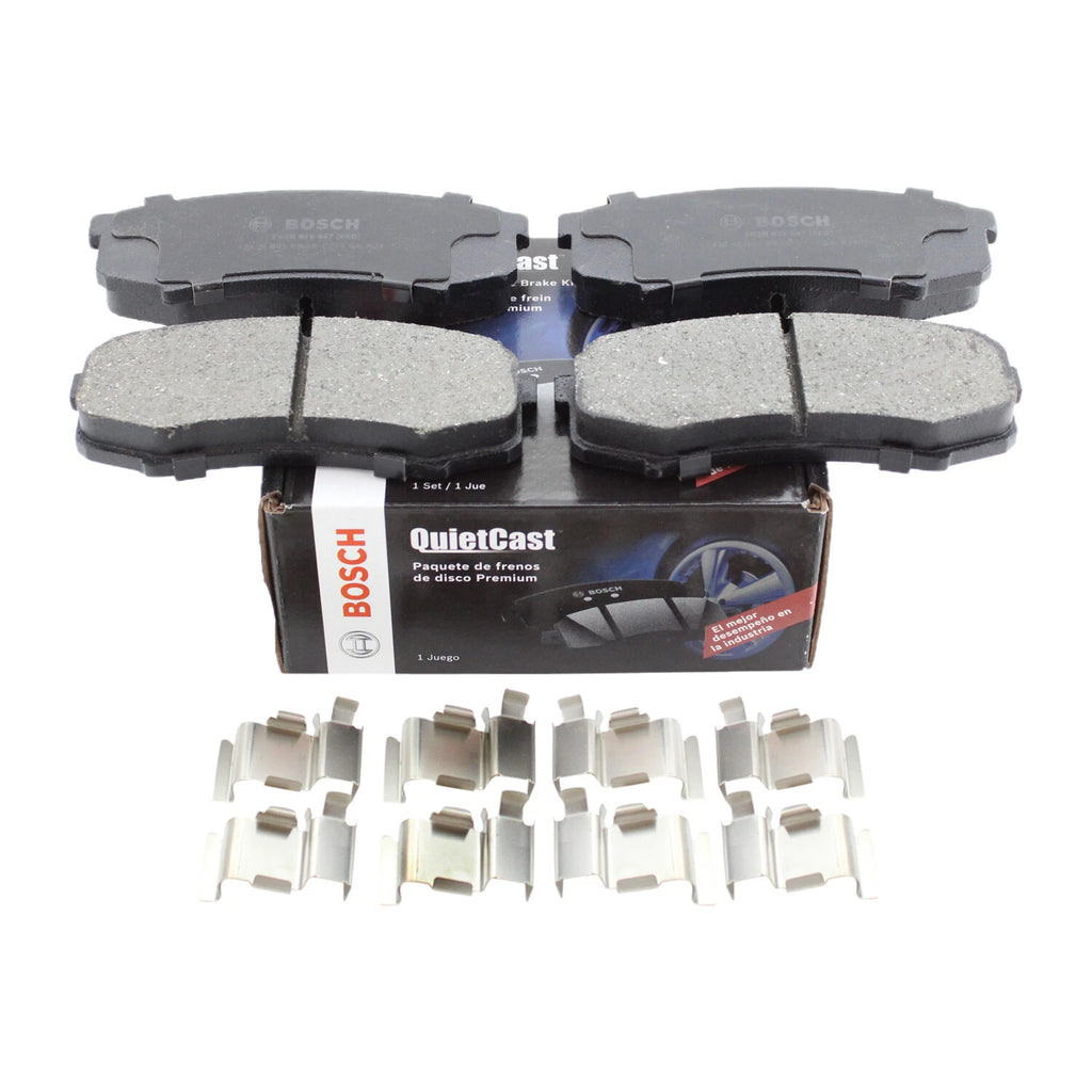 Bosch QuietCast Rear Ceramic Brake Pads Set for GX460 4Runner Sequoia (2010–2023)