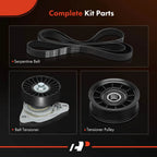 3x Serpentine Belt Drive Component Kit for Camaro (1993-1995)