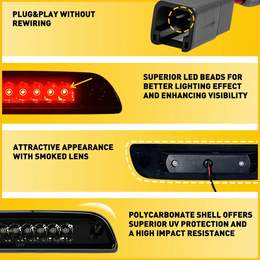 LED Third Brake Light for Toyota Tacoma (1995-2017)