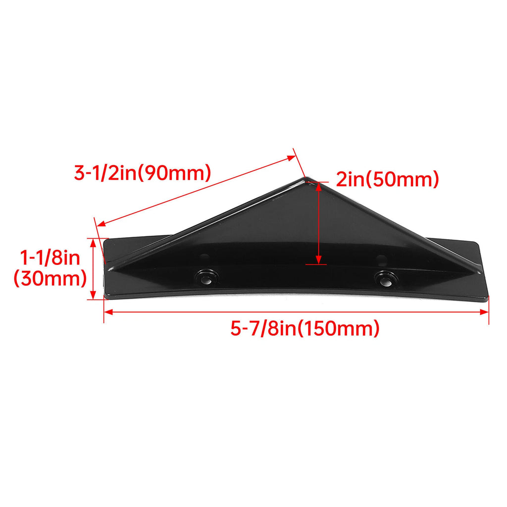 Rear Diffuser Shark Fins for Chevrolet Camaro