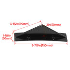 Rear Diffuser Shark Fins for Chevrolet Camaro