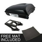 Matte Black Razor Trunk Mounting Rack for Harley Touring Road Glide (2014–2026)