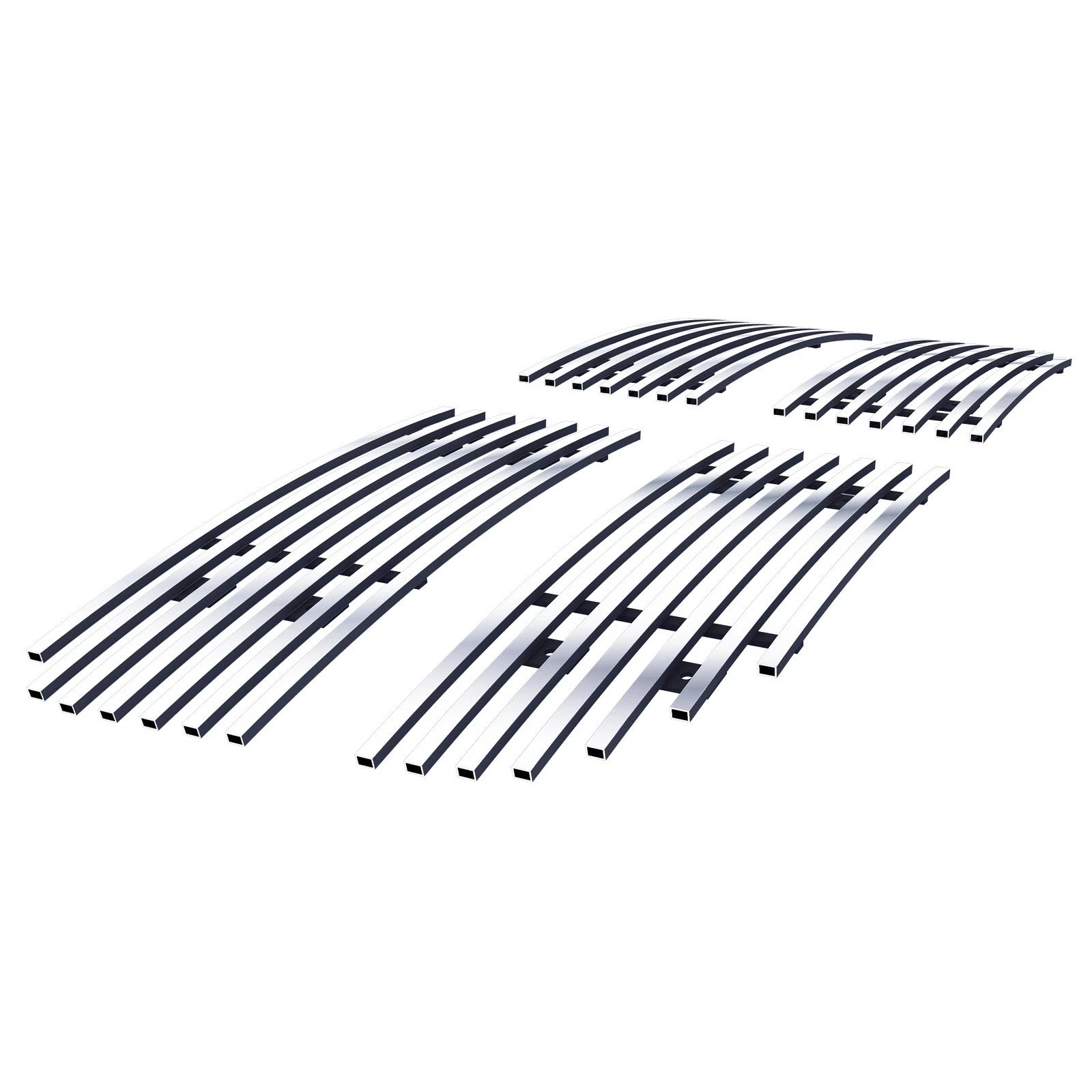 Upper Stainless Steel Chrome Billet Grille Insert for Dodge Nitro (2007–2011)