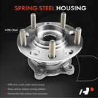 2X Rear Wheel Hub & Bearing Assembly for Kia Sportage (2016–2022)