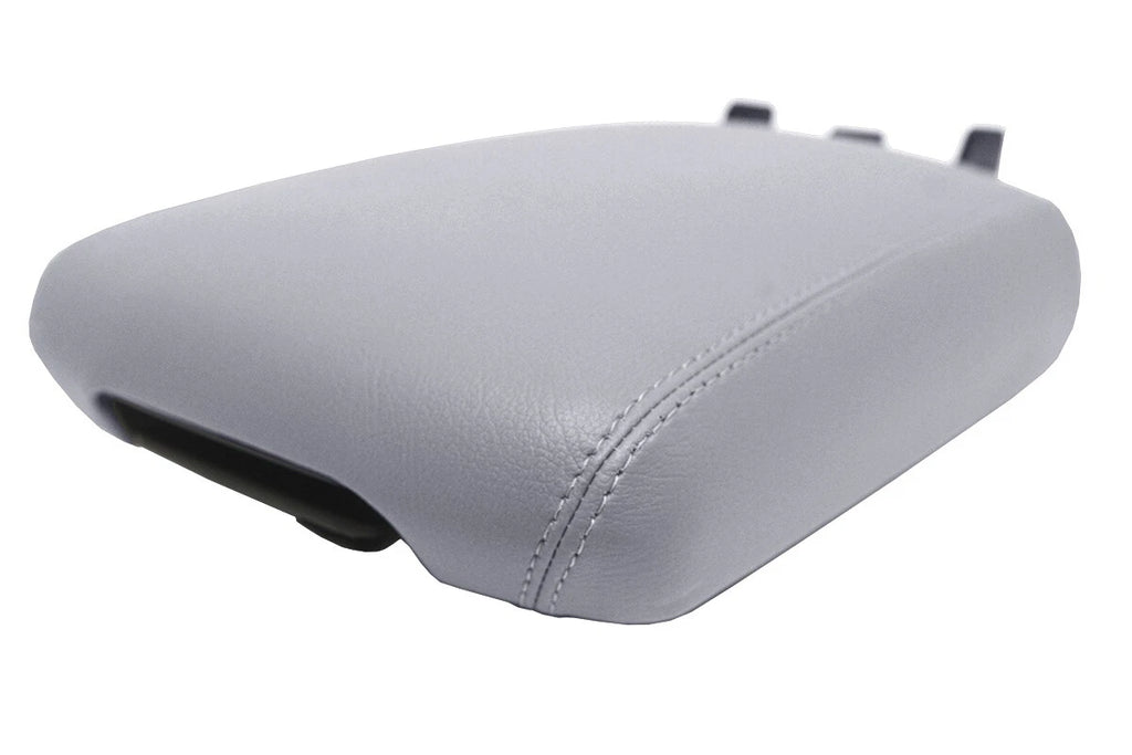 Leather Console Lid Armrest Cover for Kia Telluride (2020) - Gray