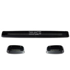 3Pcs Smoked Housing Blue LED Cab Roof Running Light for Silverado/Sierra (2007–2013)