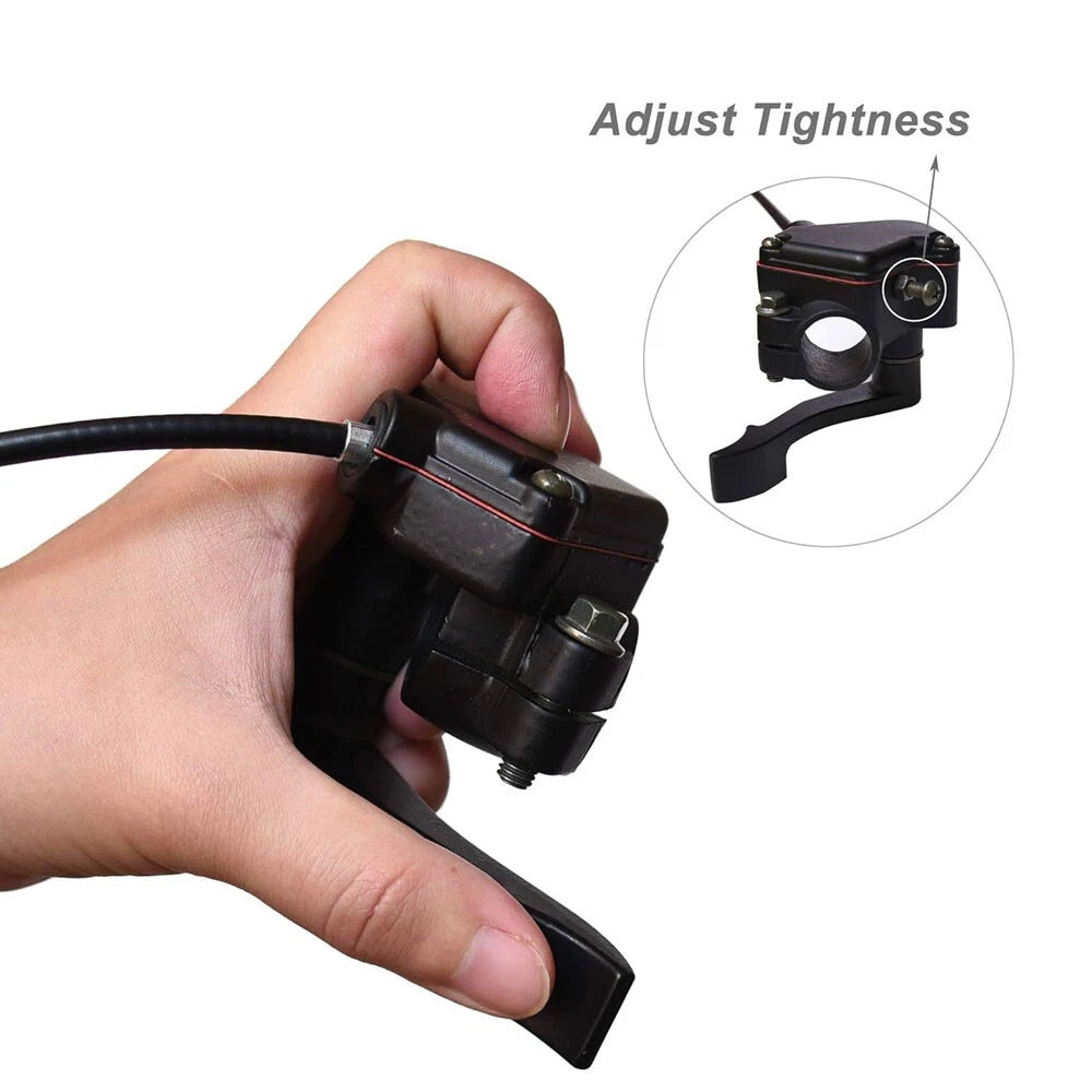 Thumb Throttle Cable Accelerator Handle Assembly for 50cc 70cc 90cc 110cc (No Year)