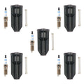 Set of 5 Bosch Platinum Spark Plugs & Denso Coil Boots for Colorado i-350 (2004–2012)