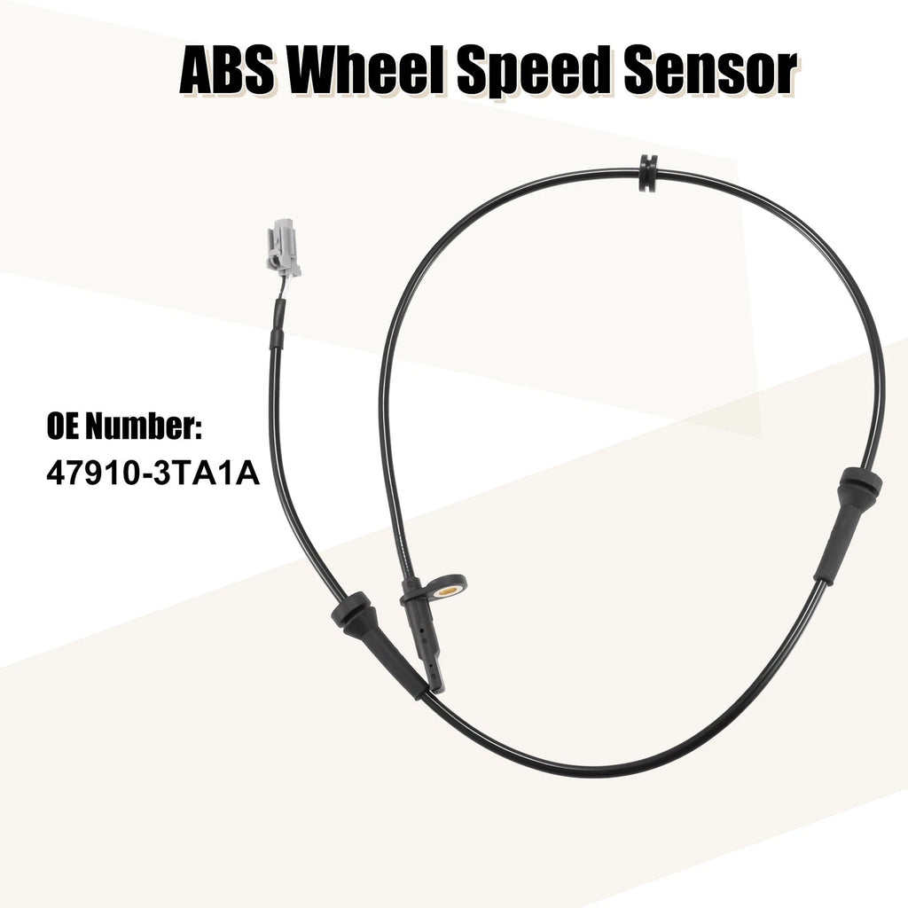 ABS Sensor Set of 2 for Nissan Altima 2.5L (2015–2018) 47910-3TA1A