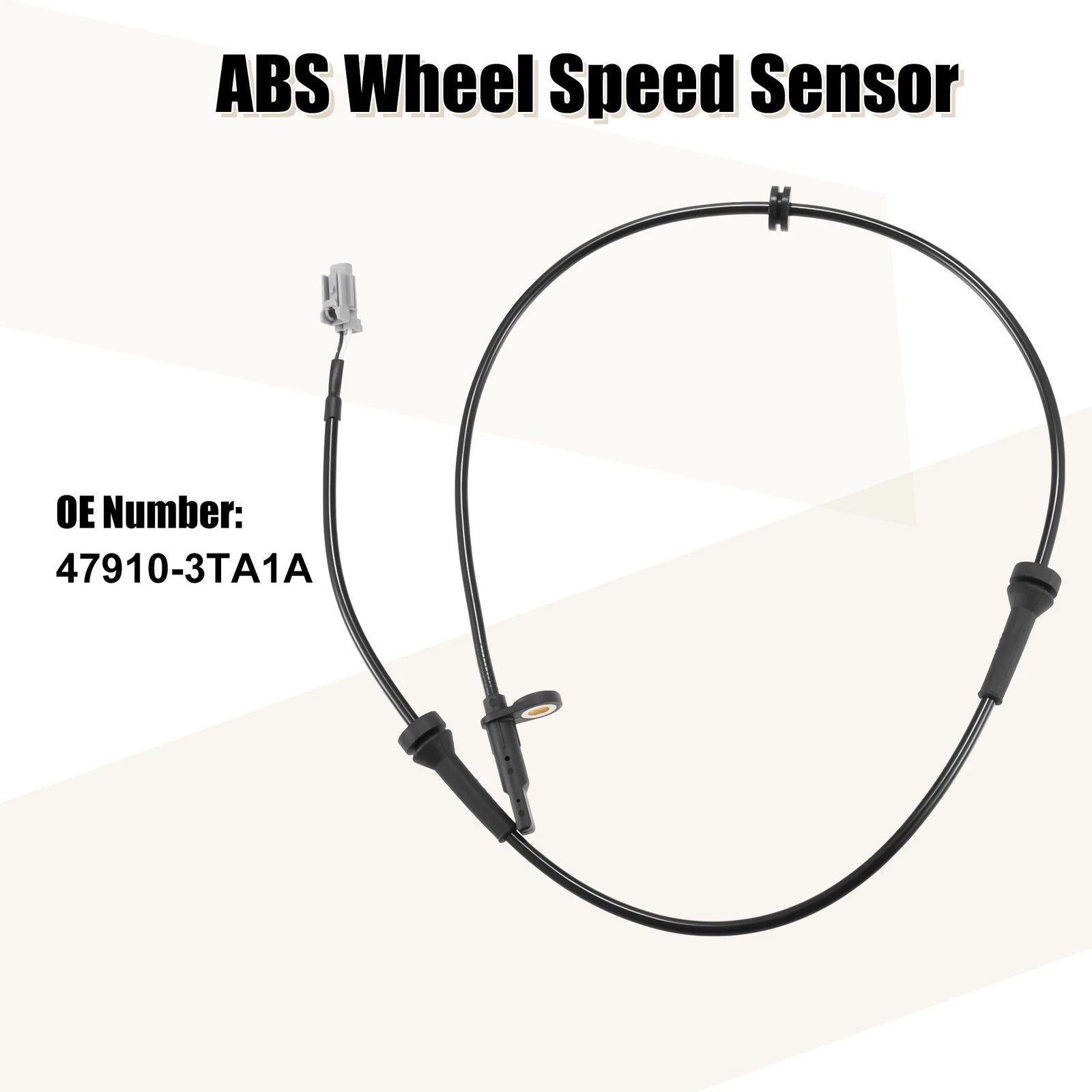 ABS Sensor Set of 2 for Nissan Altima 2.5L (2015–2018) 47910-3TA1A