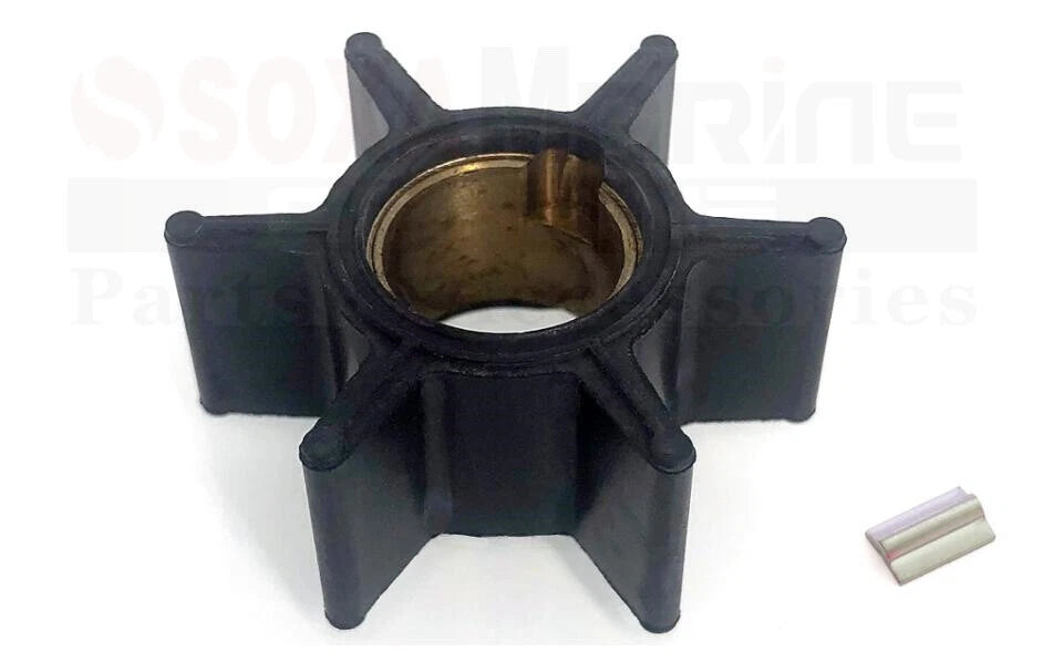 Water Pump Impeller with Key for Evinrude Johnson OMC (508388, 0508388, 775465)
