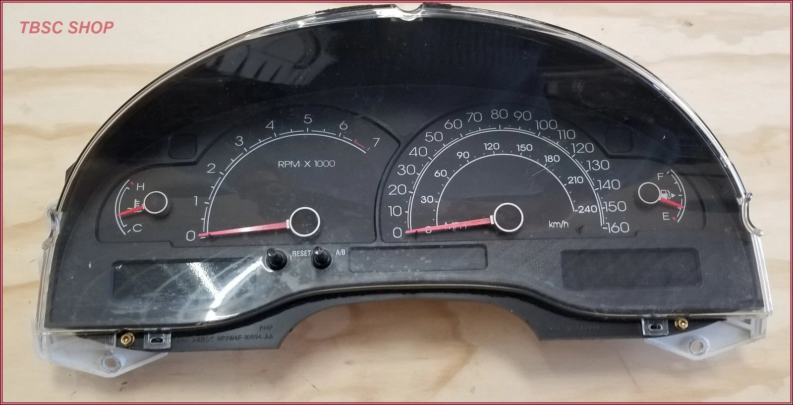 Speedometer Instrument Gauge Cluster for Lincoln LS (2004–2005) 5W43-10849-AA