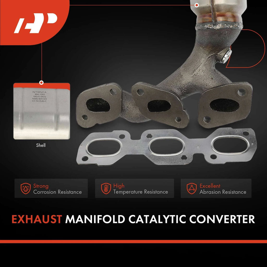 2X Front Catalytic Converter for Ford Escape Mazda Tribute (2001–2007)