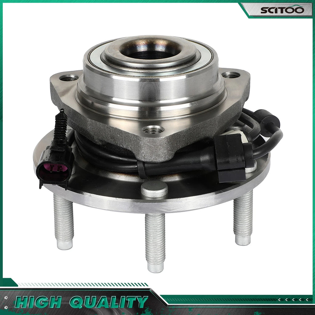 Front Wheel Bearing Hub Assembly W/ABS for Chevrolet Trailblazer GMC Envoy (2002–2009)