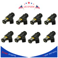 Set of 6 Fuel Injectors for VW Golf Jetta EuroVan (1997–2002)