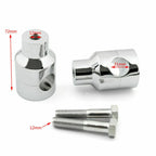 Handle Bar Riser Mounting Clamps for Motorcycle Bike 7/8" (CR T9)