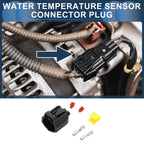 2 Pin Water Temperature Sensor Connector Plug for Honda 