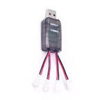 4 Port USB Battery Charger for RC Models (1S, LiPo, LiHV) - CX405