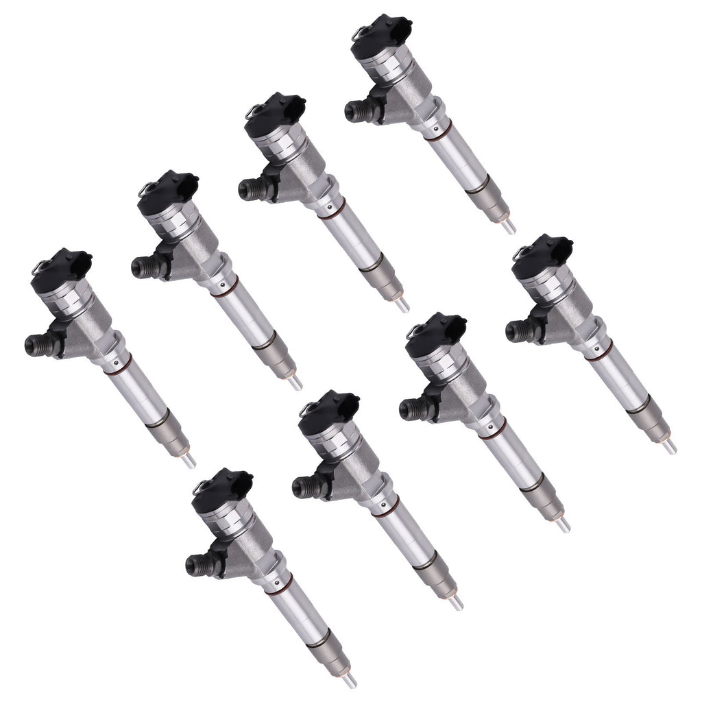Set of 8 Fuel Injectors for GMC Chevy Duramax LBZ 6.6L (2006–2007)