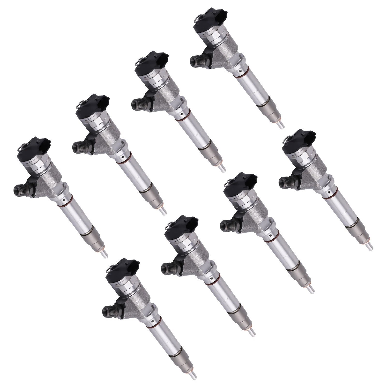 Set of 8 Fuel Injectors for GMC Chevy Duramax LBZ 6.6L (2006–2007)