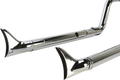 Cobra True Dual Fishtail Exhaust for Harley Softail (2007–2011)
