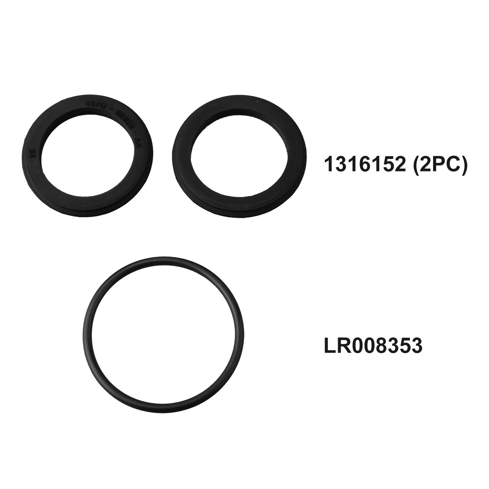 Gasket Seals Throttle Body for Land Rover LR008353/1316152 (Plug-and-play)