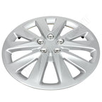 Set of 4 Silver 16" Wheel Hub Caps for Universal R16 Tires