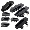 8Pcs Interior Door Handle for Toyota Corolla (1993–1997) 69220-02030