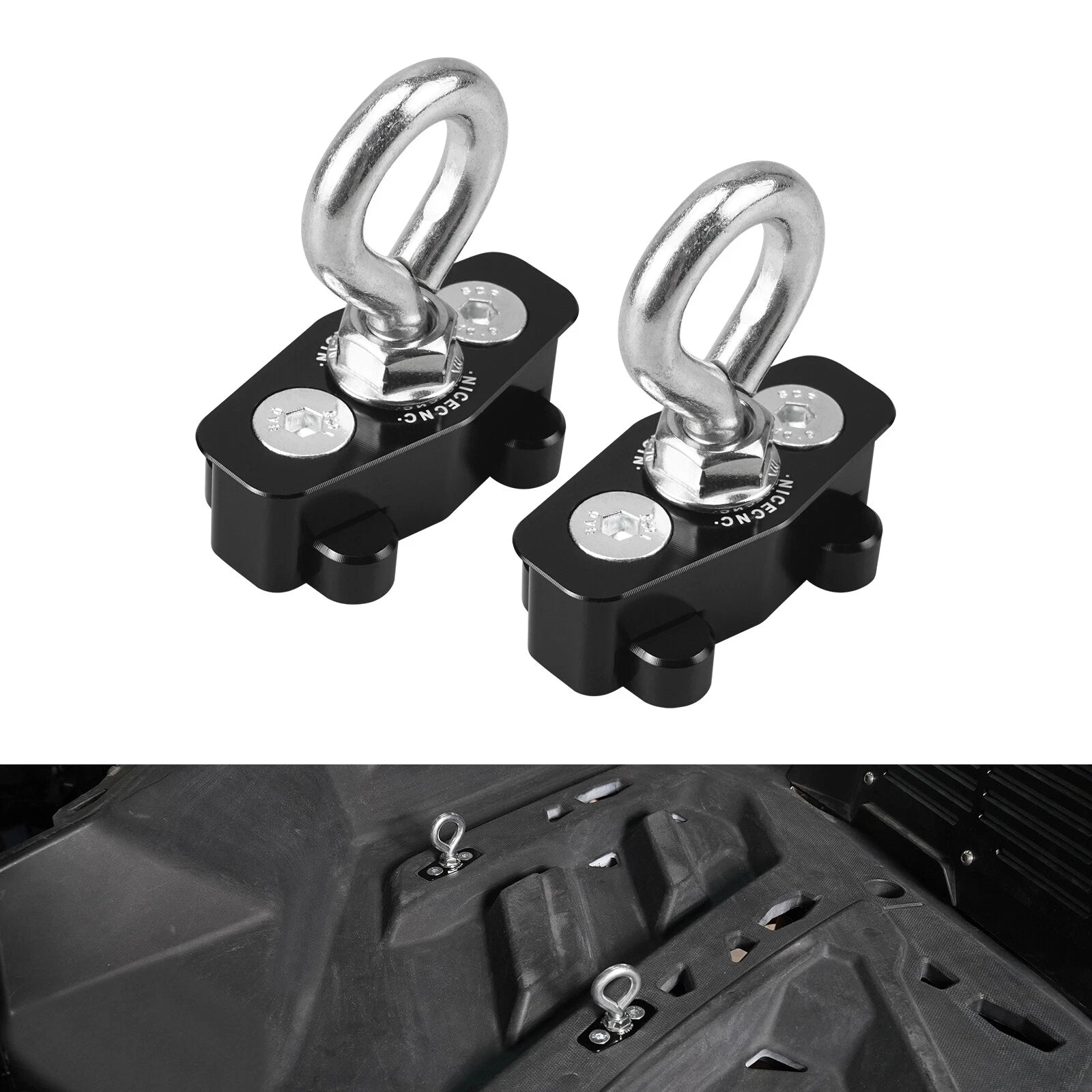 2X Lock Tie Down Anchors for Can-Am X3 Maverick (2017–2021)