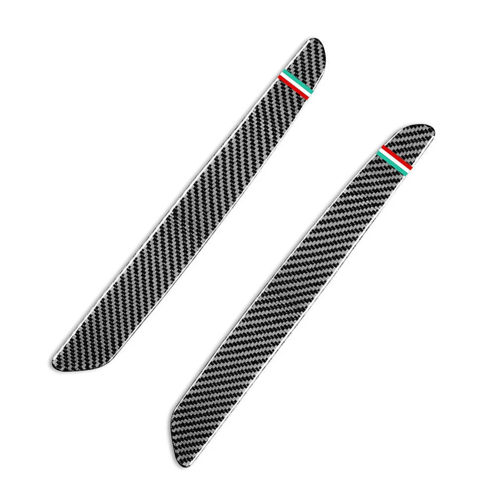 2X Door Sill Scuff Guard Plate Cover Trim for Alfa Romeo Giulia (2015–2019)