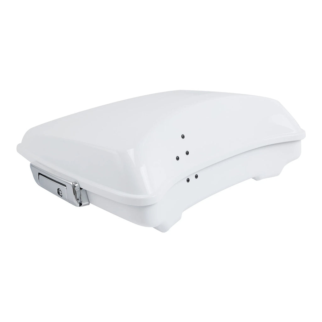 Razor Pack Trunk for Harley Electra Glide (2014–2025) Stone Washed White Pearl