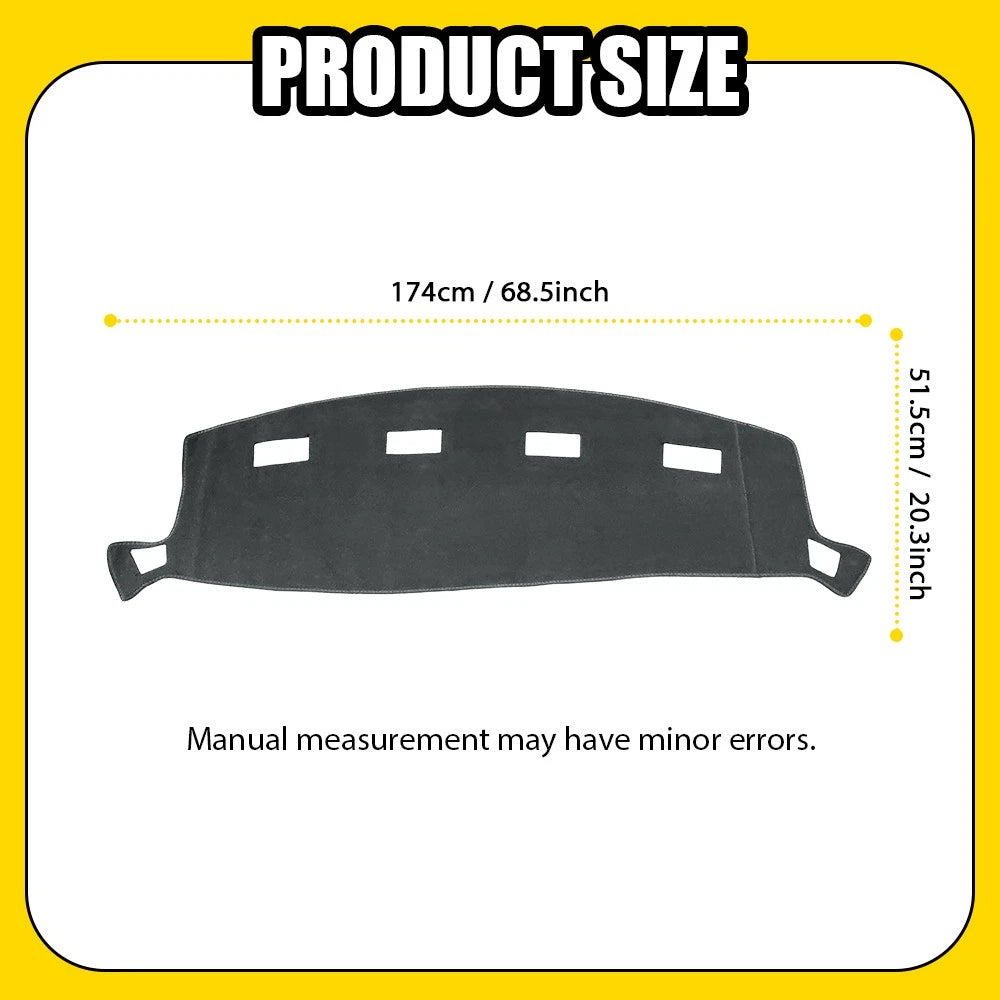 Dash Cover Mat for Dodge RAM 1500 2500 3500 (2002â2005)