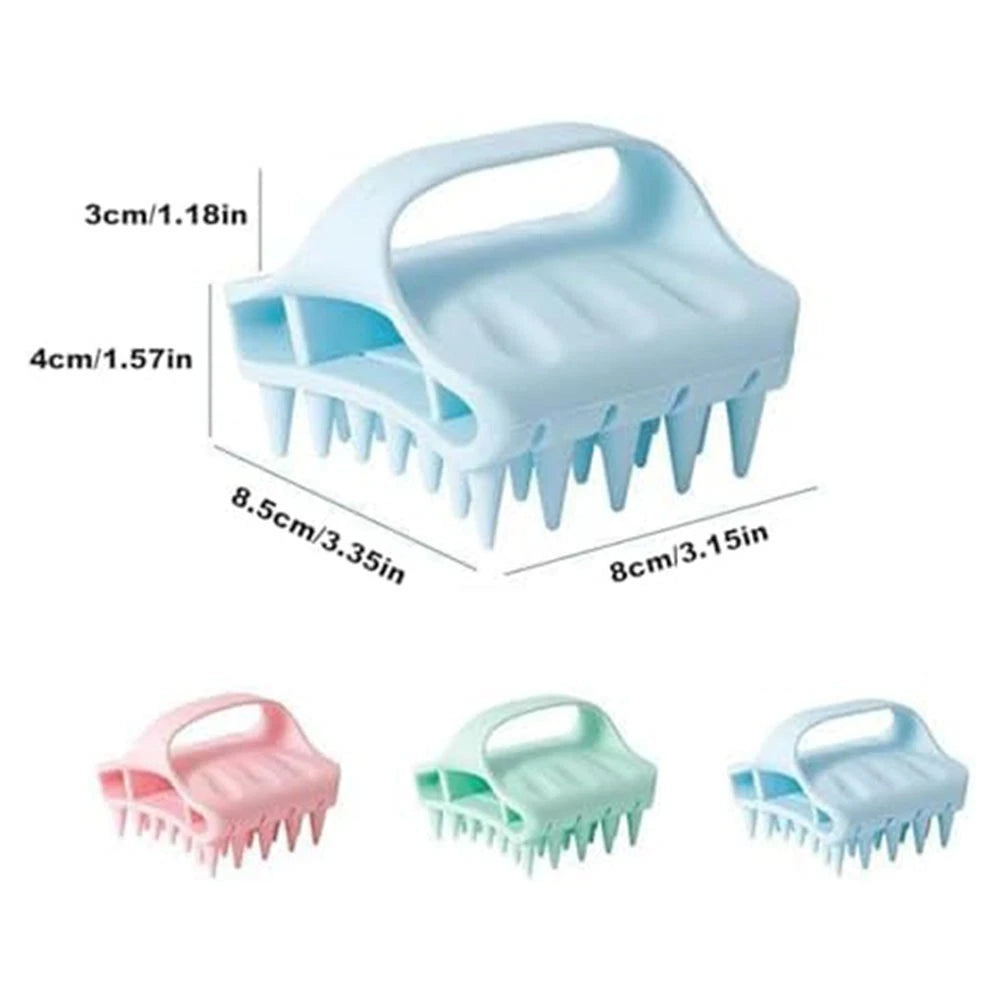 Shampoo Brush for Travel-Friendly Dandruff Care Tool Antistatic Hair Care