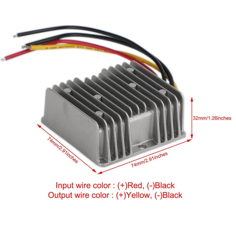 DC Converter 12V/24V to 5V Step Down Reducer 10A for Golf Cart