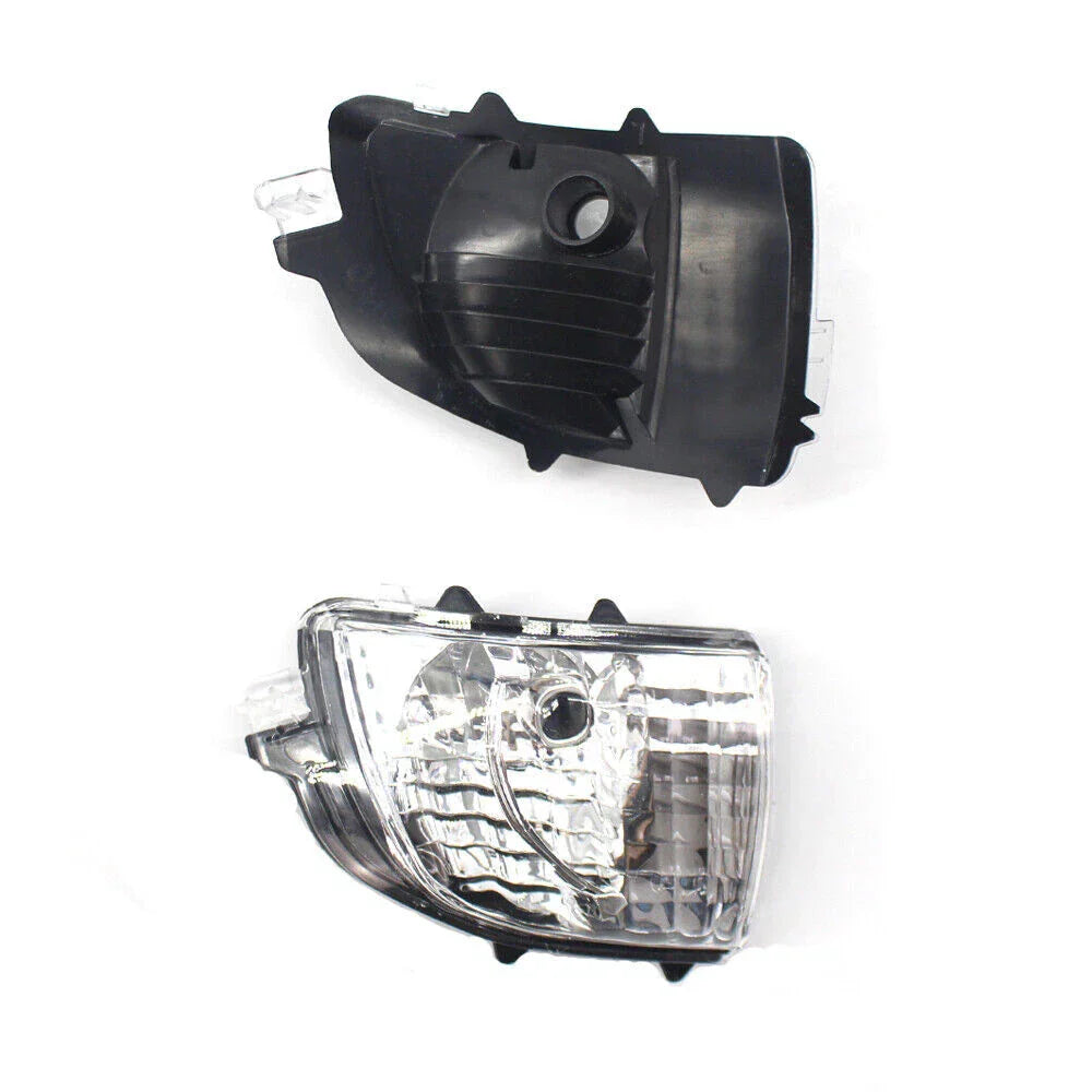 2 x Front Wing Mirror Turn Signal Light Indicator Lamp Lens Pair for Volvo XC70/90 (2007–2014)