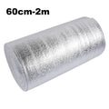 Radiator Wall Insulation Film Aluminum Foil 3mm Thick 5m x 40cm for Cars