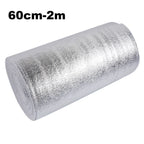 Radiator Wall Insulation Film Aluminum Foil 3mm Thick 5m x 40cm for Cars