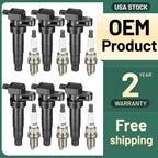 Ignition Coil and Iridium Spark Plug Set for Kia Sedona (2011–2012)