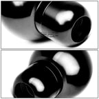 Short Shift Knob for M8/M10/M12 Manual Gear Transmission (Black Billet Aluminum)